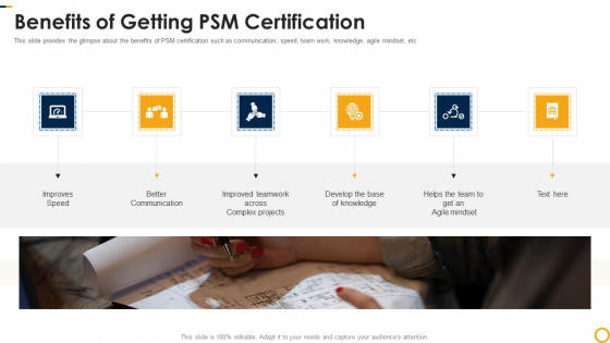 PSM Certification Process IT Benefits Of Getting Psm Certification Clipart PDF