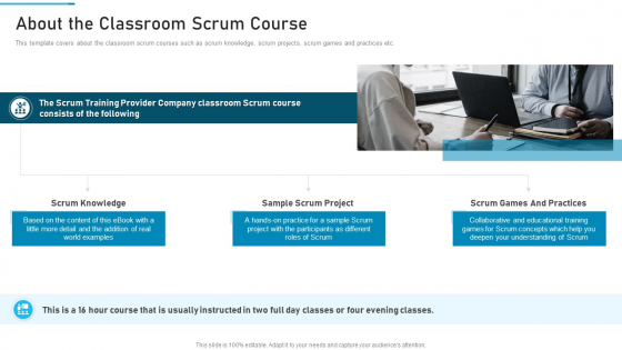 PSM Training Proposal IT About The Classroom Scrum Course Topics PDF