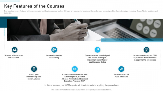 PSM Training Proposal IT Key Features Of The Courses Structure PDF PSM Training Proposal IT Key Features Of The Courses Structure PDF
