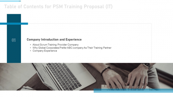 PSM_Training_Proposal_IT_Ppt_PowerPoint_Presentation_Complete_Deck_With_Slides_Slide_4