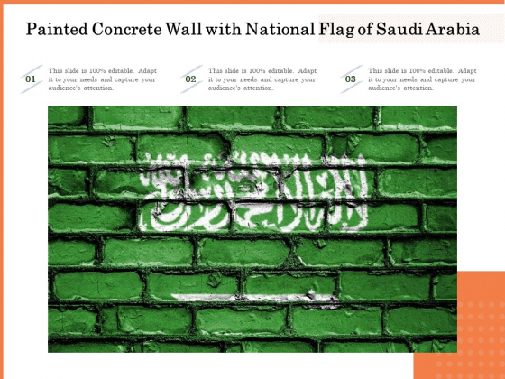 Painted Concrete Wall With National Flag Of Saudi Arabia Ppt PowerPoint Presentation Inspiration PDF Painted Concrete Wall With National Flag Of Saudi Arabia Ppt PowerPoint Presentation Inspiration PDF