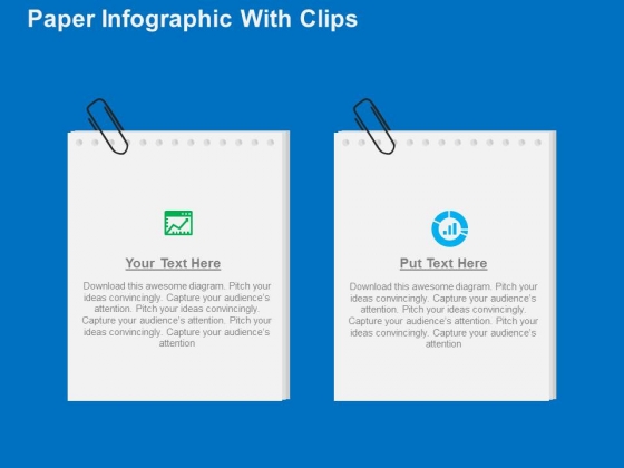 Paper Infographic With Clips PowerPoint Templates Paper Infographic With Clips PowerPoint Templates