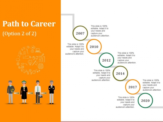 Path To Career Ppt PowerPoint Presentation Professional Picture