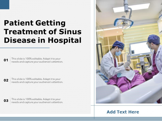 Patient Getting Treatment Of Sinus Disease In Hospital Ppt PowerPoint Presentation Pictures Portrait PDF Patient Getting Treatment Of Sinus Disease In Hospital Ppt PowerPoint Presentation Pictures Portrait PDF