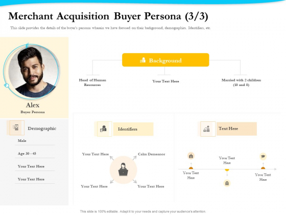 Payment Processor Merchant Acquisition Buyer Persona Calm Ppt Ideas Visuals PDF Payment Processor Merchant Acquisition Buyer Persona Calm Ppt Ideas Visuals PDF