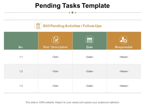 Pending Tasks Template Ppt PowerPoint Presentation Summary Ideas Pending Tasks Template Ppt PowerPoint Presentation Summary Ideas