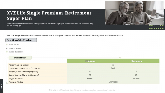 Pension Alimony XYZ Life Single Premium Retirement Super Plan Microsoft PDF Pension Alimony XYZ Life Single Premium Retirement Super Plan Microsoft PDF