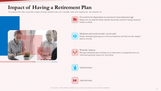 Pension Plan Impact Of Having A Retirement Plan Ppt Infographic Template Background Designs PDF Pension Plan Impact Of Having A Retirement Plan Ppt Infographic Template Background Designs PDF
