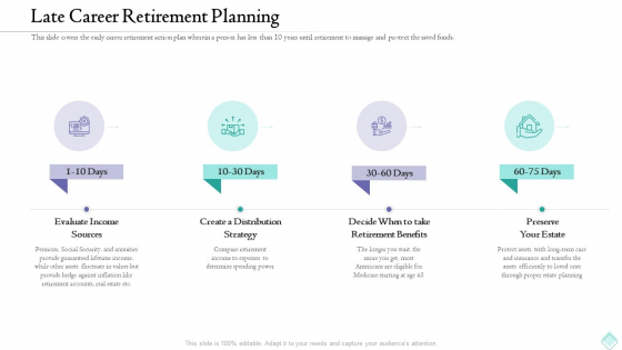 Pension Planner Late Career Retirement Planning Formats PDF Pension Planner Late Career Retirement Planning Formats PDF