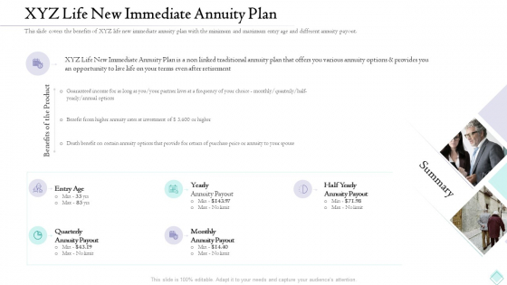 Pension Planner XYZ Life New Immediate Annuity Plan Guidelines PDF Pension Planner XYZ Life New Immediate Annuity Plan Guidelines PDF