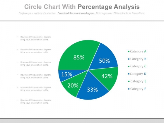 Percentage Chart For Good Marketing Strategy Powerpoint Slides Percentage Chart For Good Marketing Strategy Powerpoint Slides