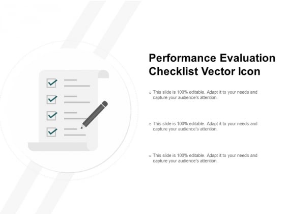 Performance Evaluation Checklist Vector Icon Ppt PowerPoint Presentation Infographics Gridlines Performance Evaluation Checklist Vector Icon Ppt PowerPoint Presentation Infographics Gridlines