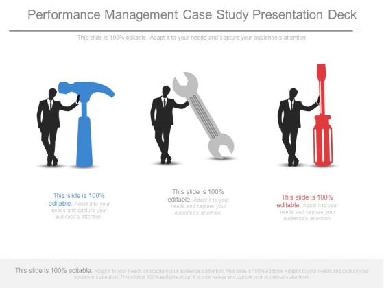 Performance Management Case Study Presentation Deck Performance Management Case Study Presentation Deck