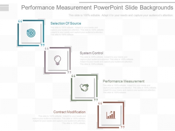 Performance Measurement Powerpoint Slide Backgrounds