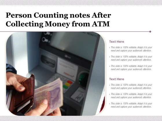 Person Counting Notes After Collecting Money From ATM Ppt PowerPoint Presentation Show Design Templates PDF Person Counting Notes After Collecting Money From ATM Ppt PowerPoint Presentation Show Design Templates PDF