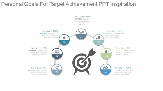 Personal Goals For Target Achievement Ppt Inspiration