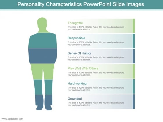 Personality Characteristics Powerpoint Slide Images Personality Characteristics Powerpoint Slide Images