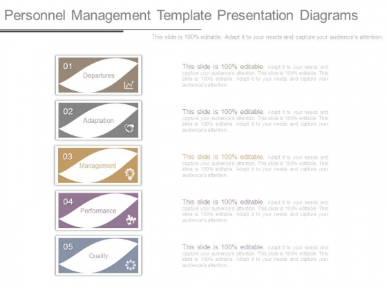 Personnel Management Template Presentation Diagrams