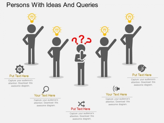 Persons With Ideas And Queries Powerpoint Templates Persons With Ideas And Queries Powerpoint Templates