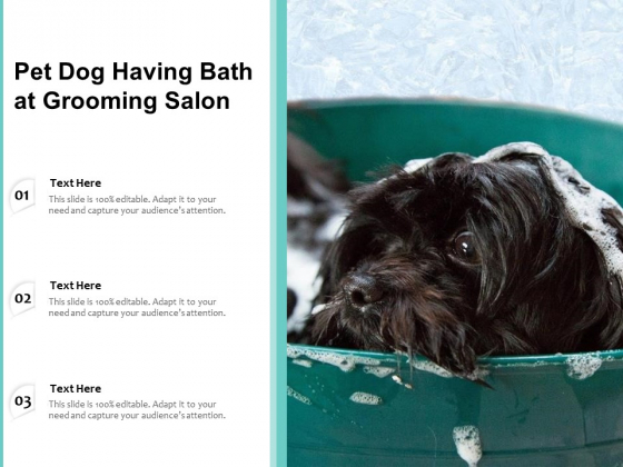Pet Dog Having Bath At Grooming Salon Ppt PowerPoint Presentation Gallery Inspiration PDF Pet Dog Having Bath At Grooming Salon Ppt PowerPoint Presentation Gallery Inspiration PDF