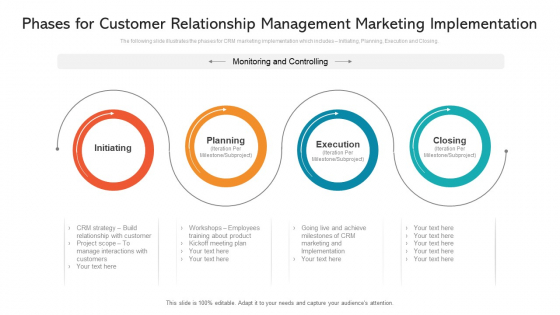 Phases For Customer Relationship Management Marketing Implementation Files PDF Phases For Customer Relationship Management Marketing Implementation Files PDF