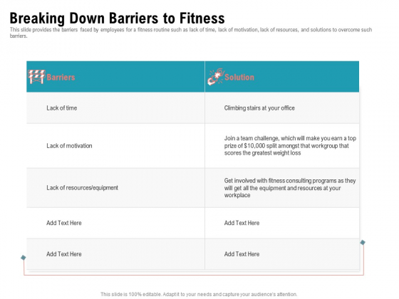 Physical Trainer Breaking Down Barriers To Fitness Topics PDF Physical Trainer Breaking Down Barriers To Fitness Topics PDF