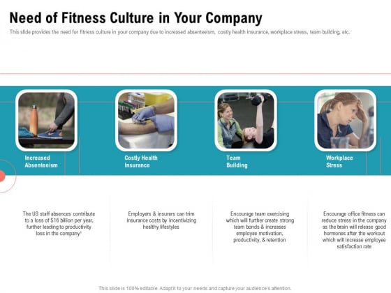 Physical Trainer Need Of Fitness Culture In Your Company Brochure PDF Physical Trainer Need Of Fitness Culture In Your Company Brochure PDF