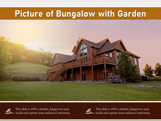 Picture Of Bungalow With Garden Ppt PowerPoint Presentation Pictures Graphics PDF Picture Of Bungalow With Garden Ppt PowerPoint Presentation Pictures Graphics PDF