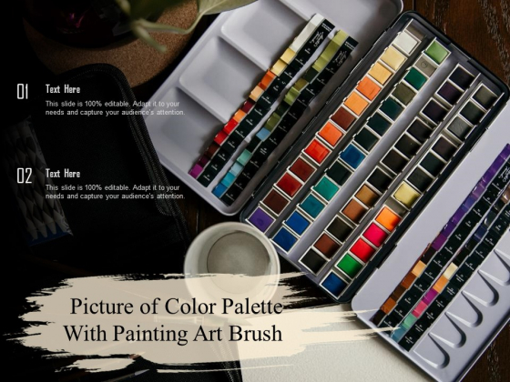 Picture Of Color Palette With Painting Art Brush Ppt PowerPoint Presentation Infographic Template Clipart Images PDF