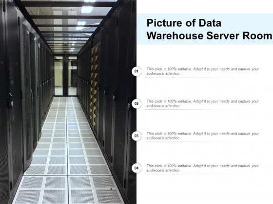 Picture Of Data Warehouse Server Room Ppt Powerpoint Presentation Summary Layout