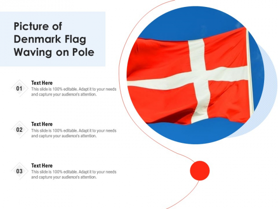 Picture Of Denmark Flag Waving On Pole Ppt PowerPoint Presentation Ideas Influencers PDF Picture Of Denmark Flag Waving On Pole Ppt PowerPoint Presentation Ideas Influencers PDF