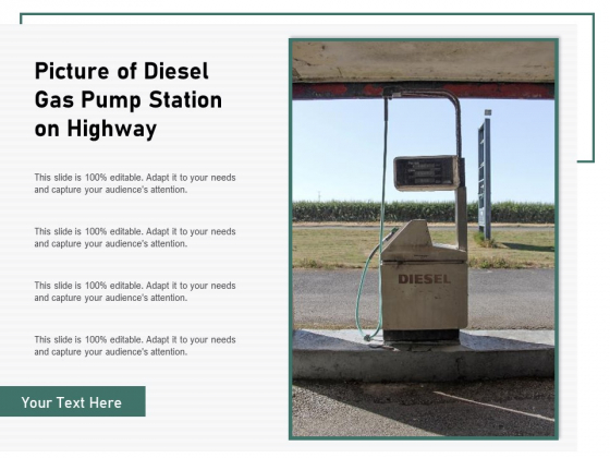 Picture Of Diesel Gas Pump Station On Highway Ppt PowerPoint Presentation Portfolio Layout PDF Picture Of Diesel Gas Pump Station On Highway Ppt PowerPoint Presentation Portfolio Layout PDF