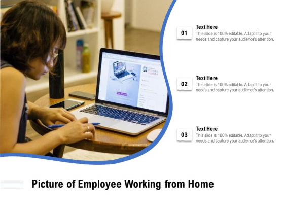 Picture Of Employee Working From Home Ppt PowerPoint Presentation Icon Infographics PDF Picture Of Employee Working From Home Ppt PowerPoint Presentation Icon Infographics PDF