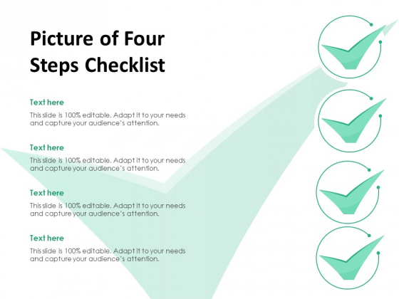 Picture Of Four Steps Checklist Ppt PowerPoint Presentation Icon Slides Picture Of Four Steps Checklist Ppt PowerPoint Presentation Icon Slides