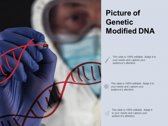 Picture Of Genetic Modified DNA Ppt PowerPoint Presentation Infographic Template Example Introduction