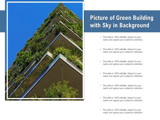 Picture Of Green Building With Sky In Background Ppt PowerPoint Presentation Layouts Grid PDF Picture Of Green Building With Sky In Background Ppt PowerPoint Presentation Layouts Grid PDF