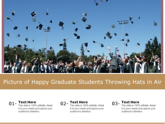 Picture Of Happy Graduate Students Throwing Hats In Air Ppt PowerPoint Presentation File Slide Portrait PDF Picture Of Happy Graduate Students Throwing Hats In Air Ppt PowerPoint Presentation File Slide Portrait PDF