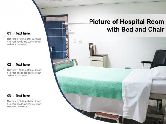 Picture Of Hospital Room With Bed And Chair Ppt PowerPoint Presentation Inspiration Guide PDF