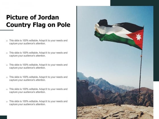 Picture Of Jordan Country Flag On Pole Ppt PowerPoint Presentation Ideas Example PDF Picture Of Jordan Country Flag On Pole Ppt PowerPoint Presentation Ideas Example PDF