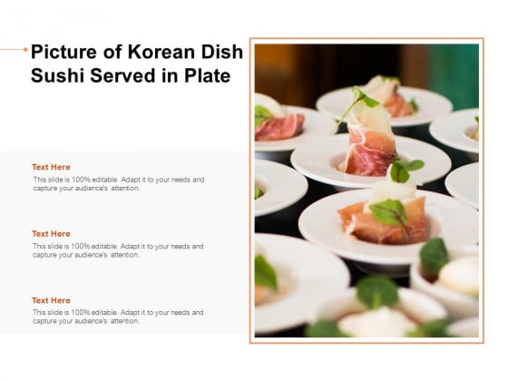 Picture Of Korean Dish Sushi Served In Plate Ppt PowerPoint Presentation Layouts Templates Picture Of Korean Dish Sushi Served In Plate Ppt PowerPoint Presentation Layouts Templates