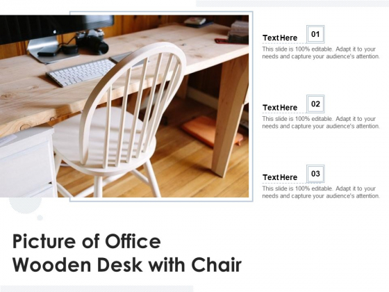 Picture Of Office Wooden Desk With Chair Ppt PowerPoint Presentation File Aids PDF Picture Of Office Wooden Desk With Chair Ppt PowerPoint Presentation File Aids PDF