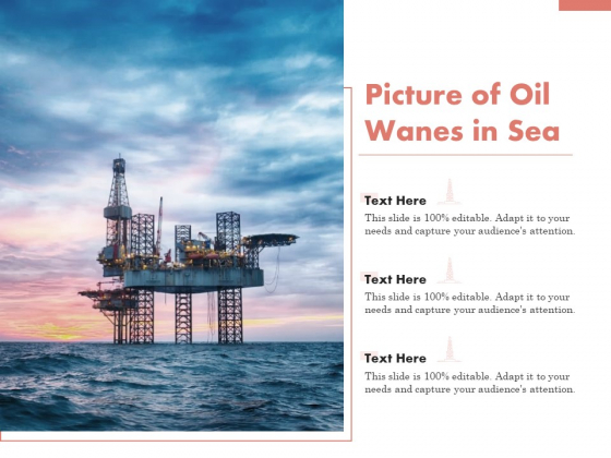 Picture Of Oil Wanes In Sea Ppt PowerPoint Presentation Gallery Sample