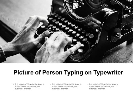 Picture Of Person Typing On Typewriter Ppt PowerPoint Presentation Infographic Template Images Picture Of Person Typing On Typewriter Ppt PowerPoint Presentation Infographic Template Images