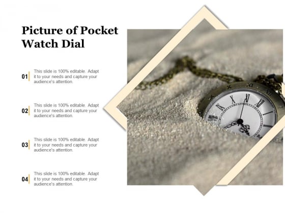 Picture Of Pocket Watch Dial Ppt PowerPoint Presentation Gallery Demonstration PDF