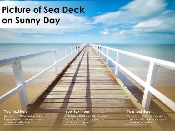 Picture Of Sea Deck On Sunny Day Ppt PowerPoint Presentation Summary Gridlines PDF Picture Of Sea Deck On Sunny Day Ppt PowerPoint Presentation Summary Gridlines PDF