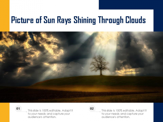 Picture Of Sun Rays Shining Through Clouds Ppt PowerPoint Presentation Outline Backgrounds PDF Picture Of Sun Rays Shining Through Clouds Ppt PowerPoint Presentation Outline Backgrounds PDF