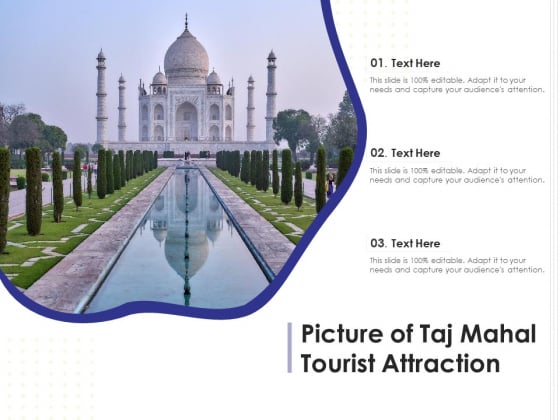 Picture Of Taj Mahal Tourist Attraction Ppt PowerPoint Presentation Gallery Layouts PDF Picture Of Taj Mahal Tourist Attraction Ppt PowerPoint Presentation Gallery Layouts PDF