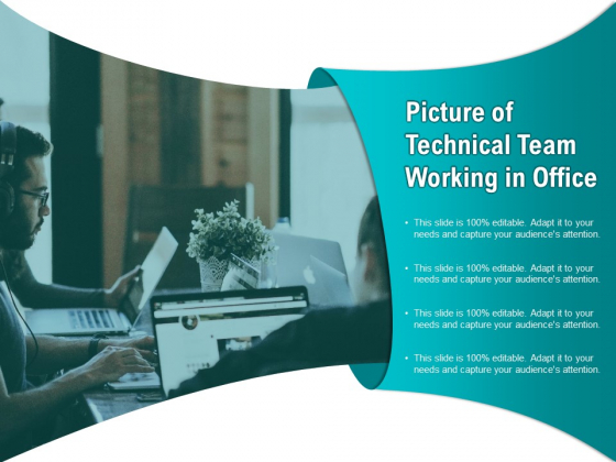 Picture Of Technical Team Working In Office Ppt PowerPoint Presentation Inspiration Example Introduction