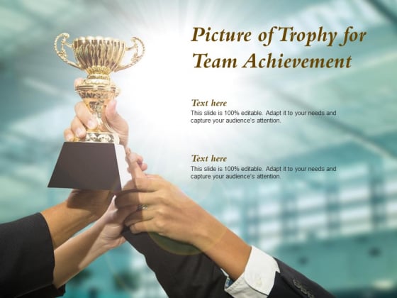 Picture Of Trophy For Team Achievement Ppt PowerPoint Presentation Gallery Vector Picture Of Trophy For Team Achievement Ppt PowerPoint Presentation Gallery Vector