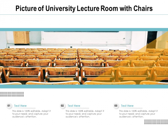 Picture Of University Lecture Room With Chairs Ppt PowerPoint Presentation Gallery Design Inspiration PDF Picture Of University Lecture Room With Chairs Ppt PowerPoint Presentation Gallery Design Inspiration PDF